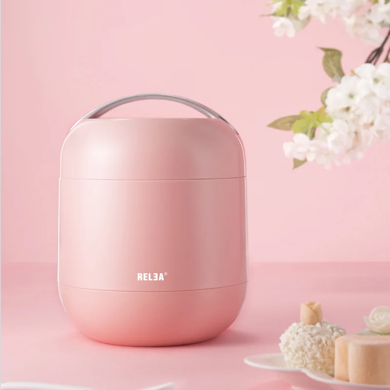 Контейнер для еды из боросиликатного стекла 1 л|Вакуумные фляги и термосы| |