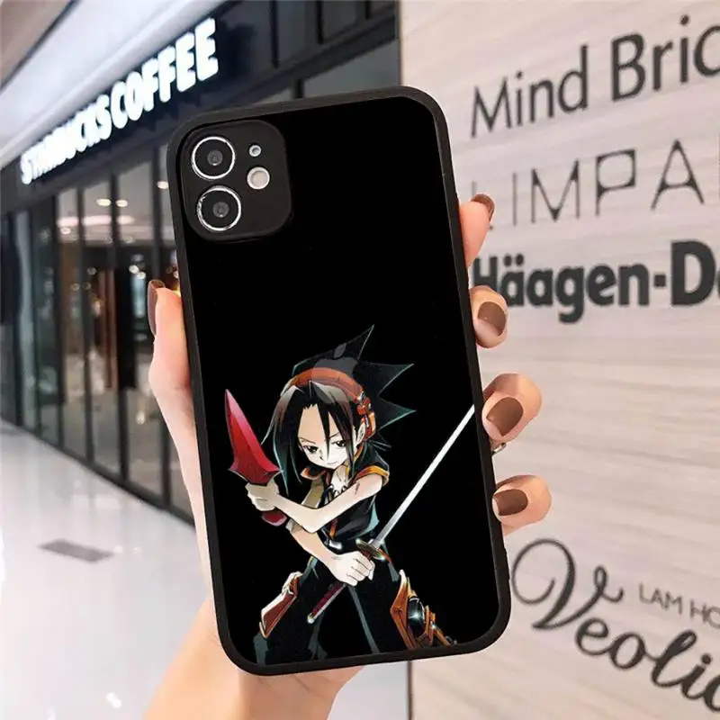 

Anime Shaman King Phone Case matte transparent For iphone 7 8 11 12 plus mini x xs xr pro max cover
