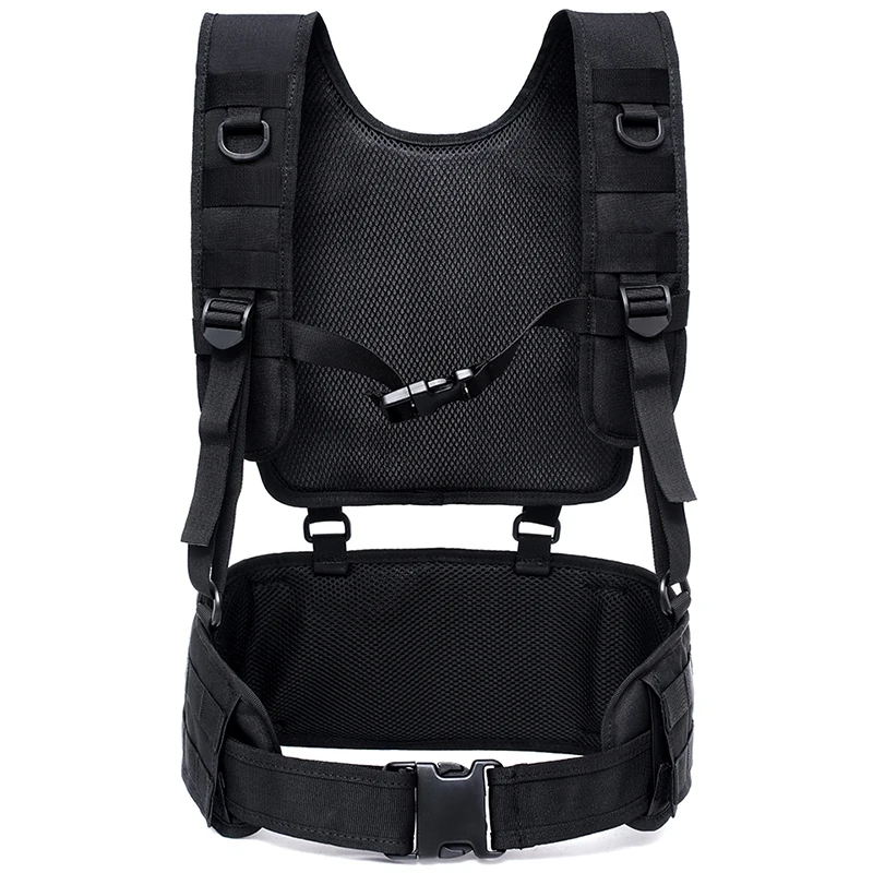 Molle Chest Rig Vest Accessories Vests Harness Padded Belt Outdoor Equipment | Спорт и развлечения