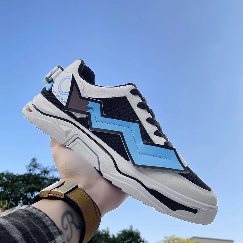 

2020 explosion models Pikachu mesh shoes, sneakers ins daddy shoes, men's skateboard shoes lightweight fashion men's shoes