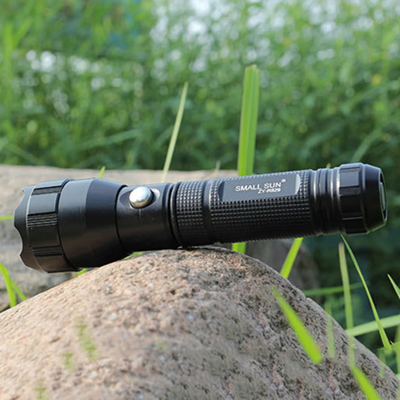 Небольшой солнечный Алюминиевый Супер мощный светодиодный перезаряжаемый