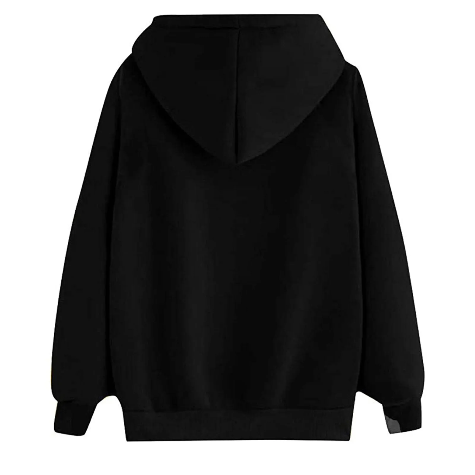 JAYCOSIN Women Sweetshirts Kawaii Clothes Casual Print Hoodie Sweatshirt Pullover Tops Long Sleeved Hip Hop Cool Pullover Tops