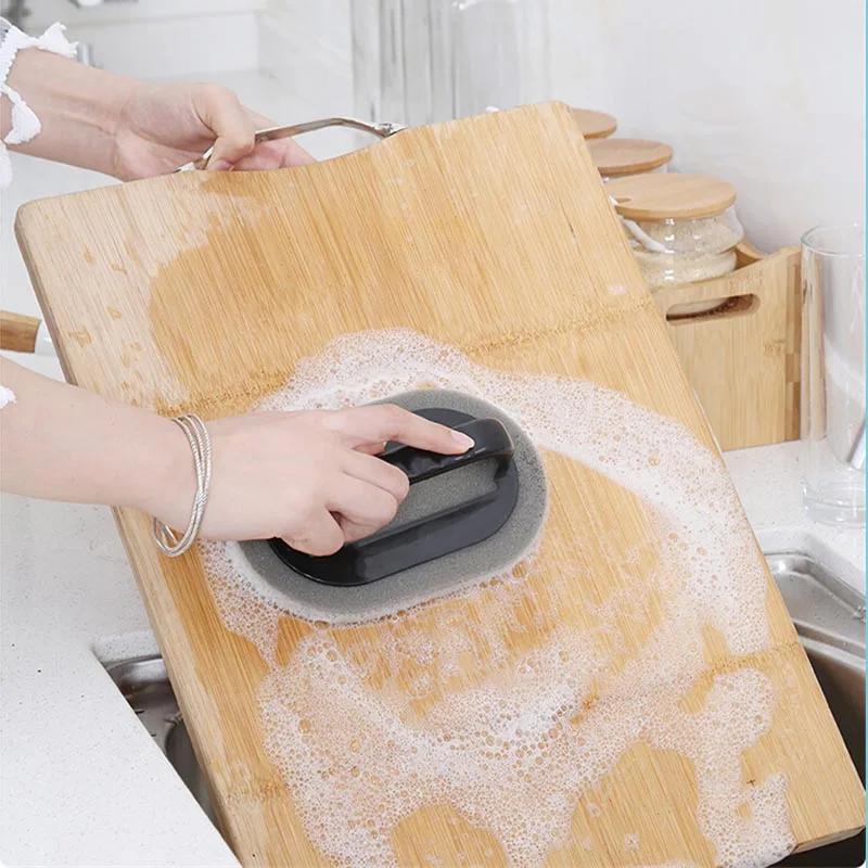 

Coconut Fiber Long Hand Pot Washing Brush Non-Stick Oil Bowl Brush for Kitchen Cleanup/Decontamination