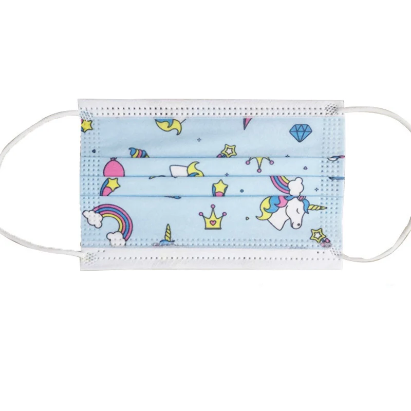 Рисунок 3 - одноразовые маски для лица с принтом