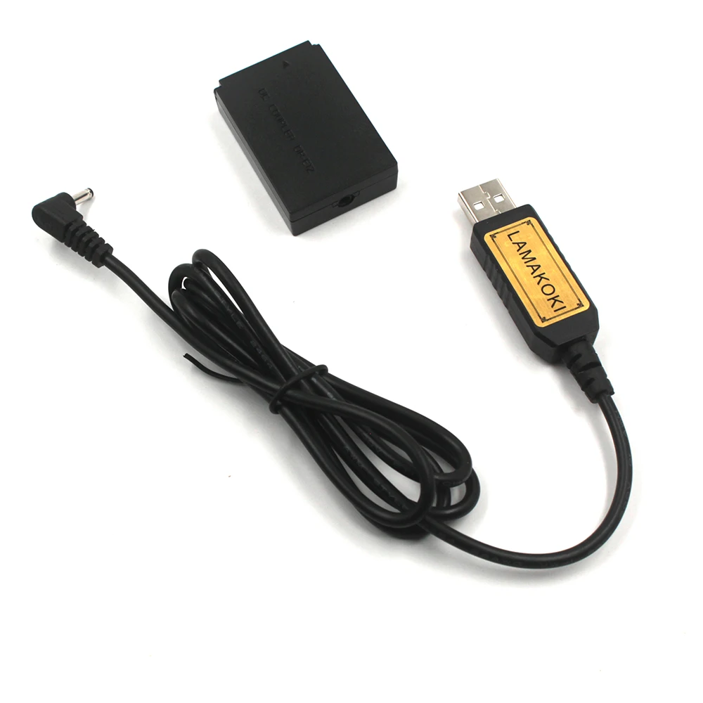 QC USB DR E12 соединитель прямого тока поддельные Батарея диск ACKE12 ACK CA PS700 Кабель