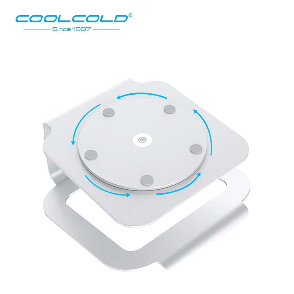 Охлаждающий алюминиевый держатель Coolcold для ноутбука подставка 12 дюймов 15 6