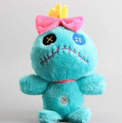 25cm Новинка, кавайные плюшевые игрушки, большой Лило и Стич, плюшевая игрушка Scrump, мягкая плюшевая кукла в виде животного, детские игрушки, рождественский подарок - Цвет: 25cm