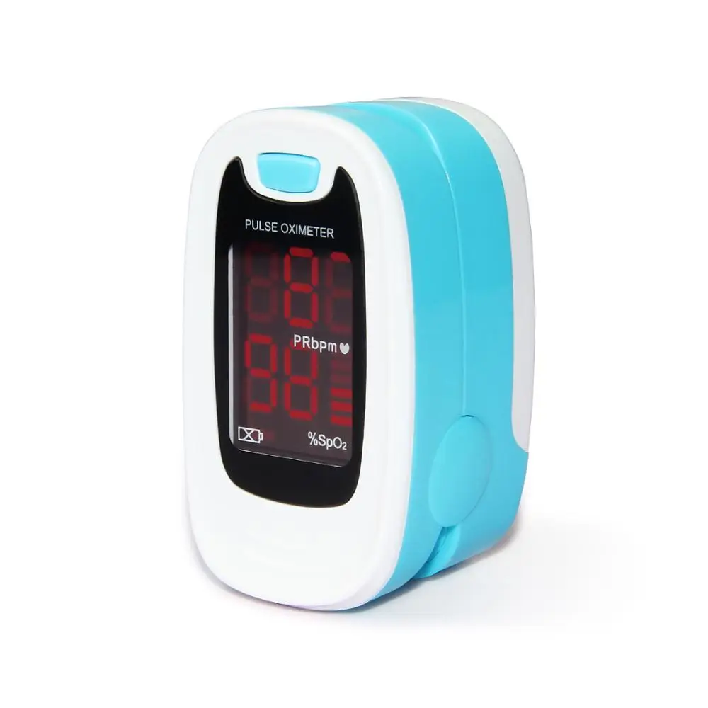 CMS50M-Finger-Tip-Pulse-Oximeter-Blood-Oxygen-Monitor-SPO2-PR-HR -- подарок |