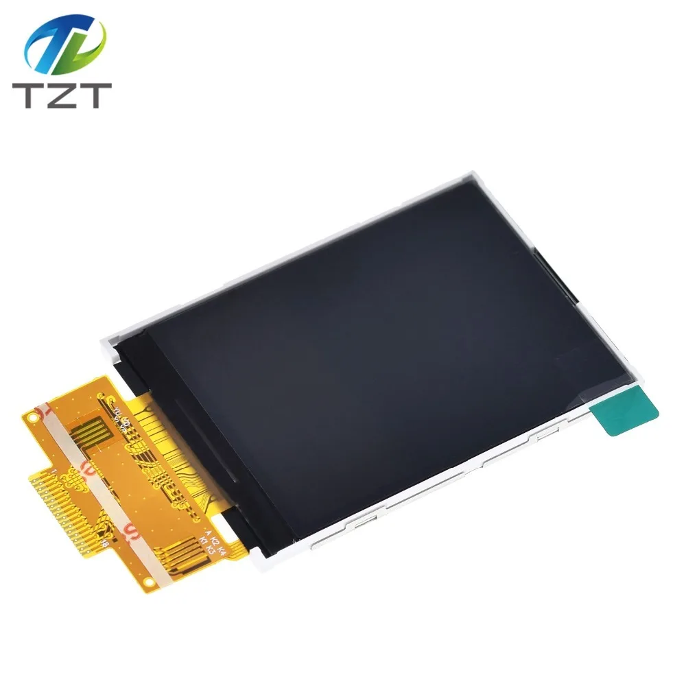 2," 240x320 SPI TFT lcd модуль последовательного порта+ 5 В/3,3 В адаптер PBC Micro SD ILI9341 Белый светодиодный с сенсорным/без сенсорного для Arduino