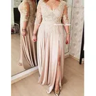 Женское платье для матери невесты, платье с разрезом сбоку, Свадебная вечеринка, 2022