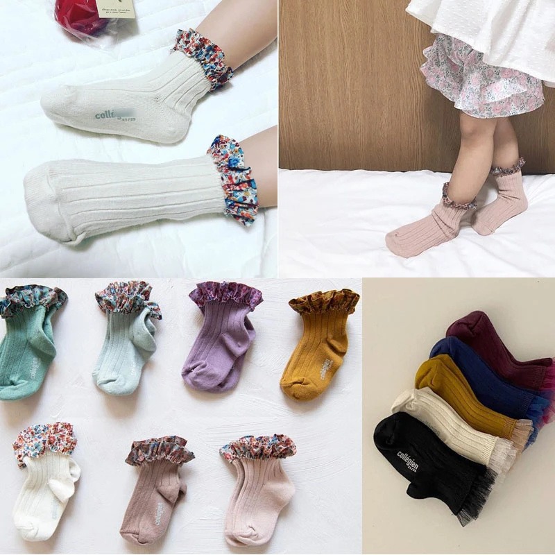 Детские носки новинка 2020 летние брендовые милые высококачественные для девочек