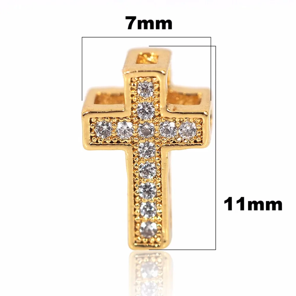 Бусины кресты для изготовления ювелирных изделий аксессуары рукоделия браслет