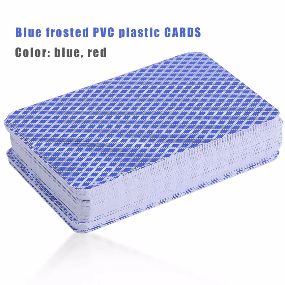 Водонепроницаемый Прочный ПВХ скраб Тип пластиковые игральные карты Новинка