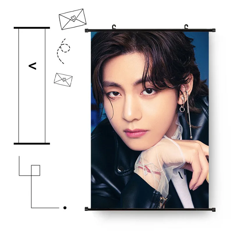 

KPOP Bangtan Boys 2021 MUSTER SOWOOZOO Butter Hanging Poster Wall Decoration Bedroom Decoration 40X60CM A75