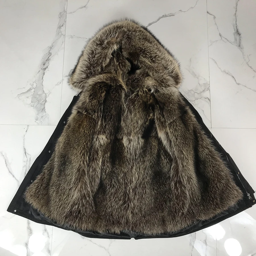 Парка мужская со съемной подкладкой и рукавами