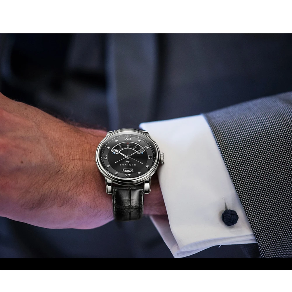 

Poniger Switzerland, , erkek kol saati