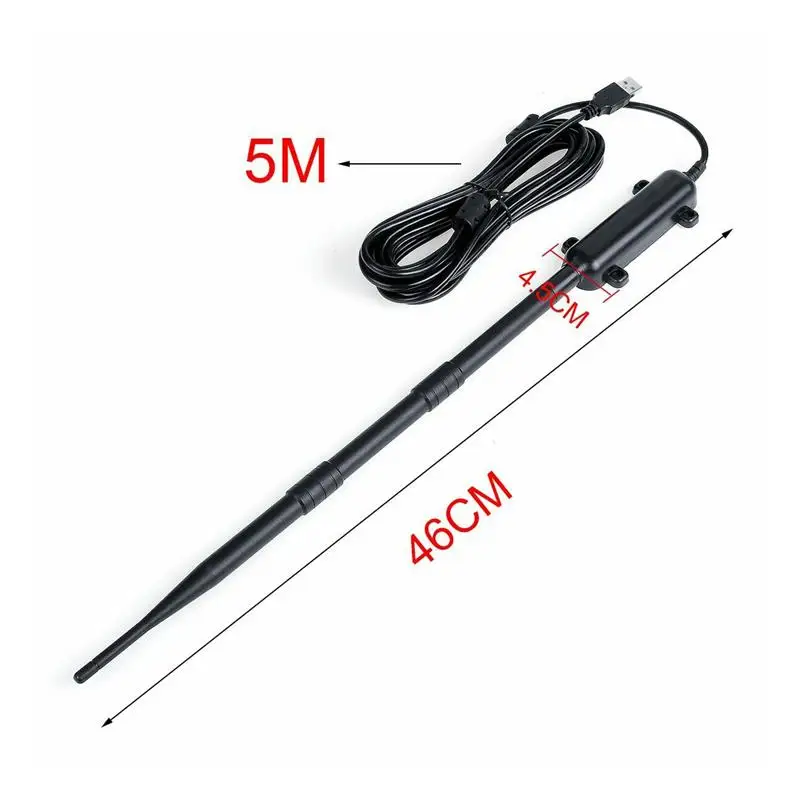 

Outdoor USB Wifi Adapter 1000m Wifi Antenna Long Range High Power Signal Amplifier USB 2.0 Wireless Wi-Fi Network Card Receiver