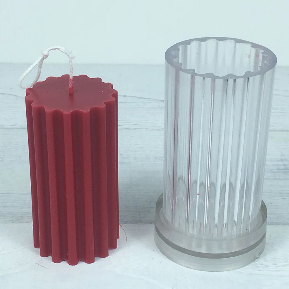 DIY Форма для свечей ручной работы конус прозрачная пластиковая модель