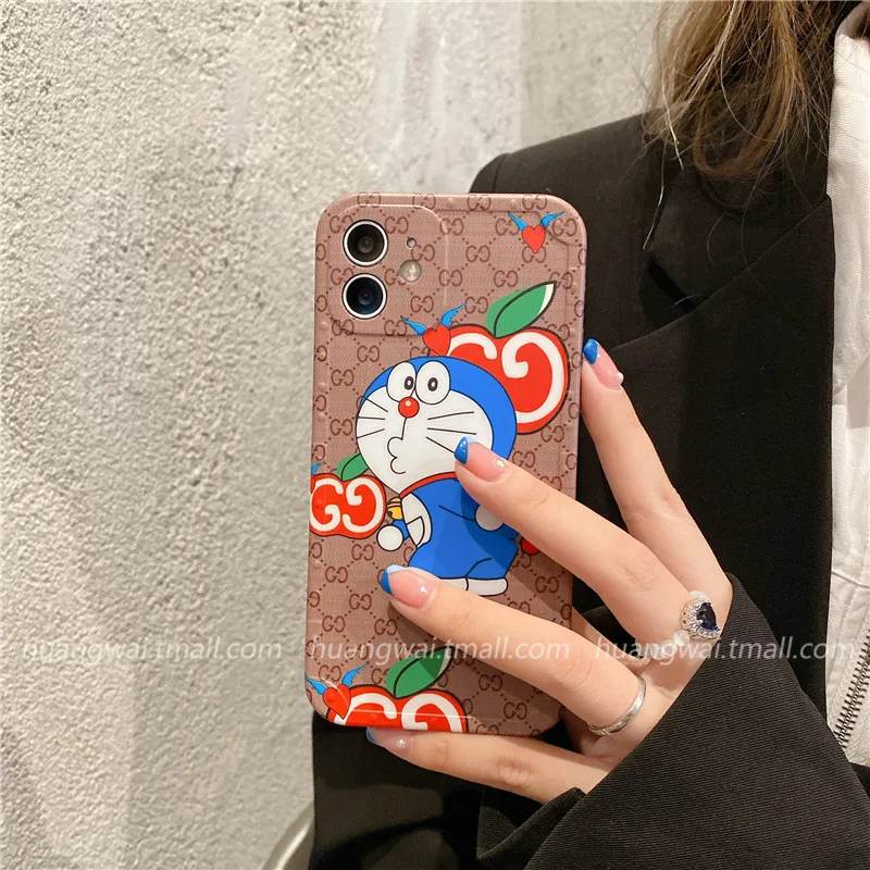 

Doraemon cute cartoon joint couple mobile phone case for iPhone7/8/se2/7plus/8p/xs/xsmax/xr/11pro/11promax/12/12promax/12mini