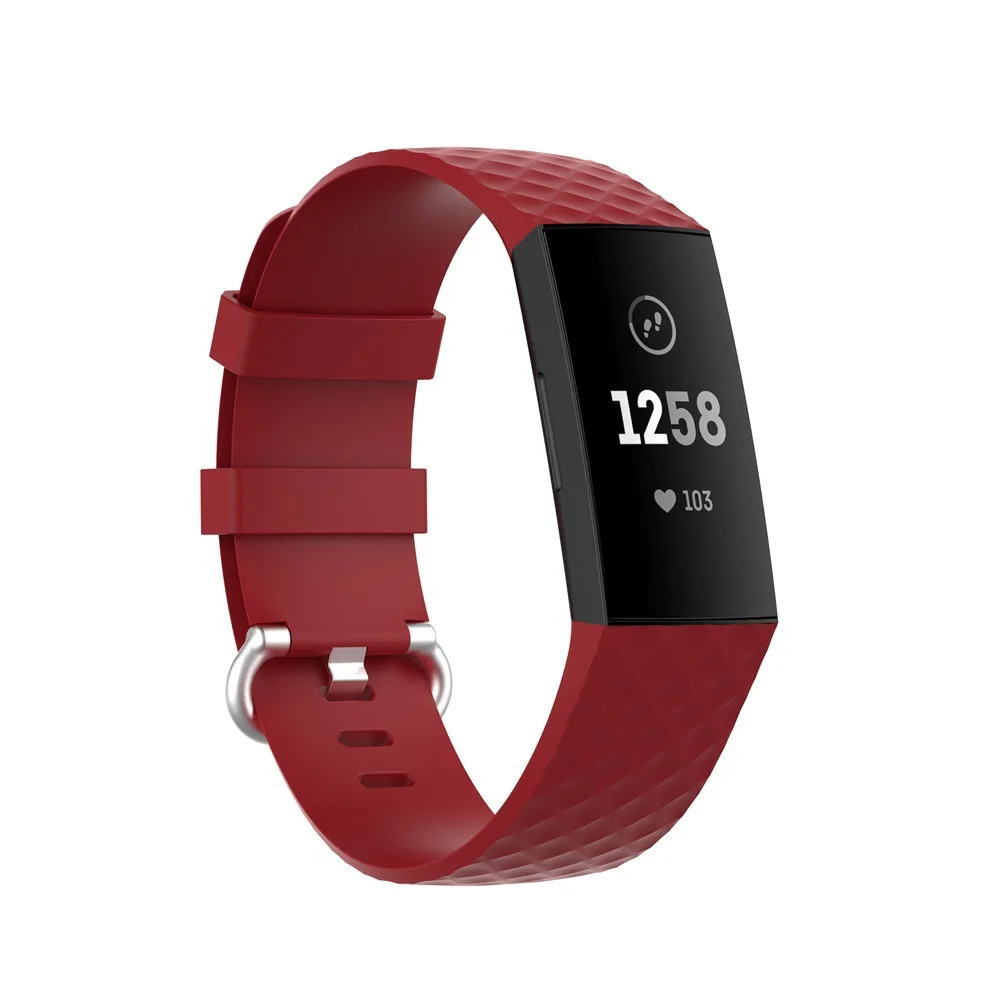 Сменный силиконовый спортивный ремешок для Fitbit Charge 4 браслет 3 / Se | Электроника