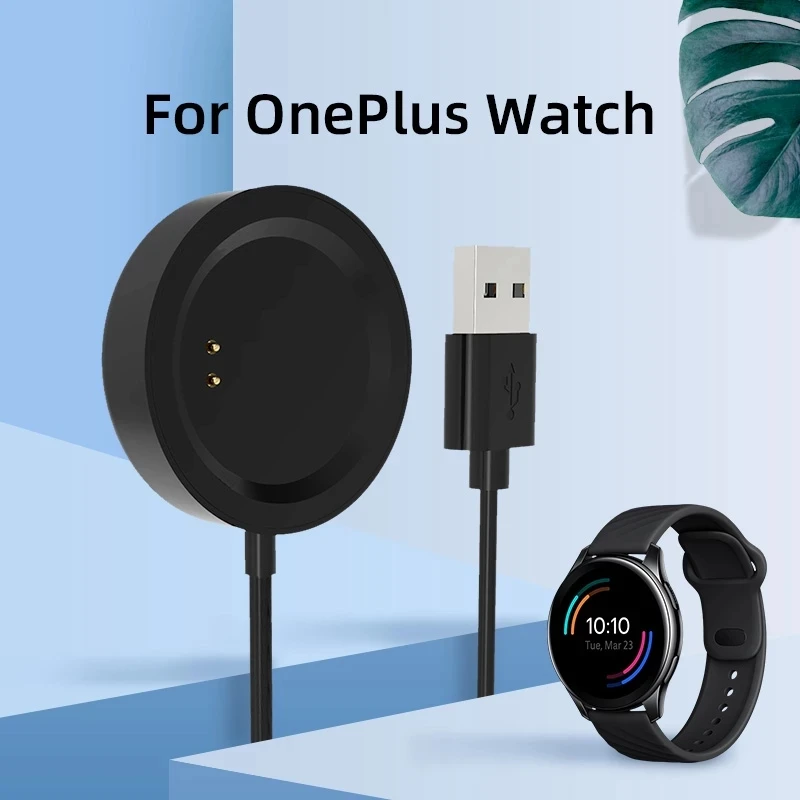 Smartwatch Dock Charger Adapter USB Fast Charging Cable for Oneplus Watch Sport Smart Wristwatch One Plus Charge Accessories | Наручные