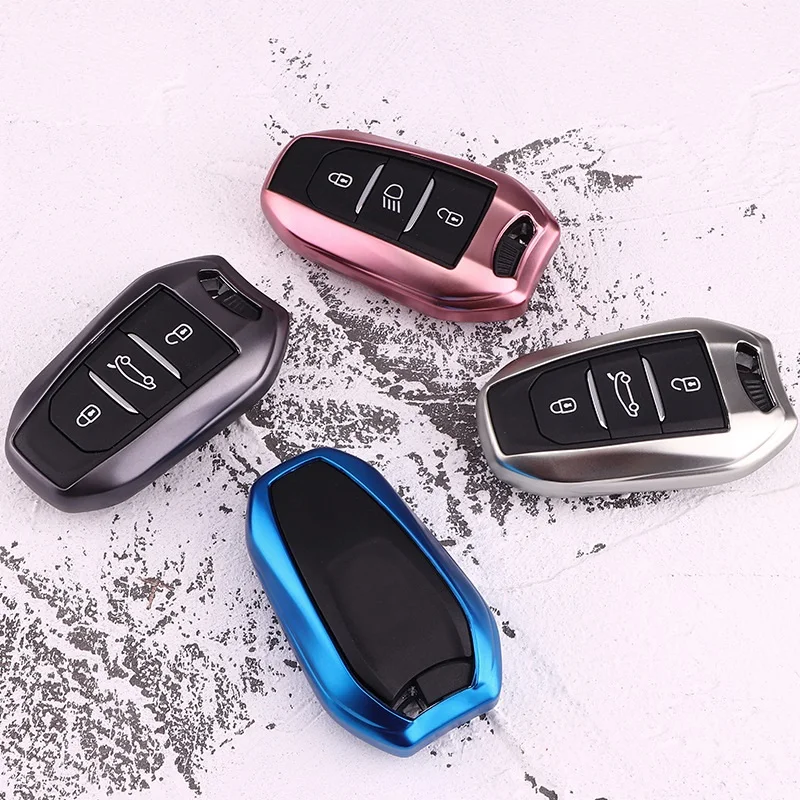 ТПУ чехол для автомобильного ключа дистанционного управления Peugeot 208 308 508 3008 5008
