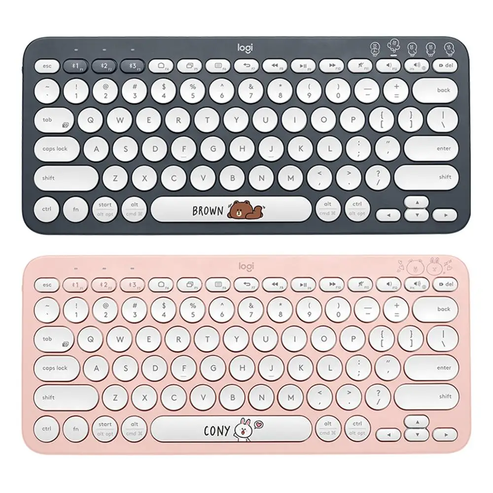 

Logitech K380 wireless Bluetooth keyboard portable multi-device Apple phone ipad computer mac ultra-thin mute keyboard
