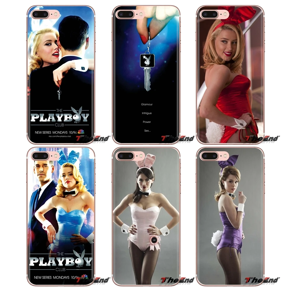 Playboy клуб Season1 прозрачная задняя крышка из ТПУ Корпус для Sony Xperia Z (Сони Иксперия З)