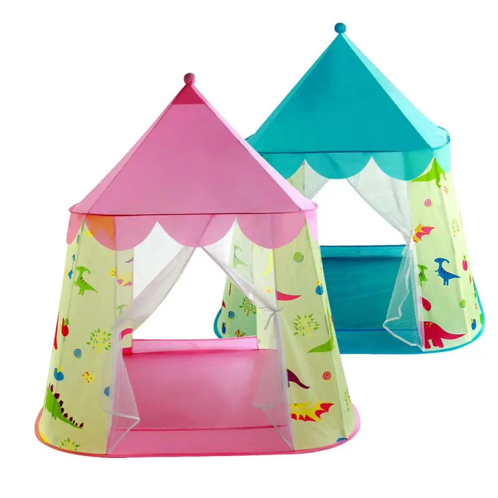

High Quality Dinosaur World Play Tent Indoor Playhouse Tent Children House Portable Outdoor Indoor Princess Castle Gift For Kids
