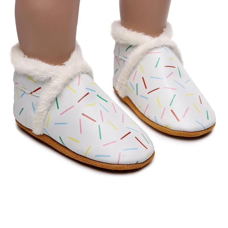 

Toddler First Walkers Baby Shoes Warm Design Baby Girls Boys Soft Slippers Cute Shoes Winter Non-Slip Baby Warm Shoes