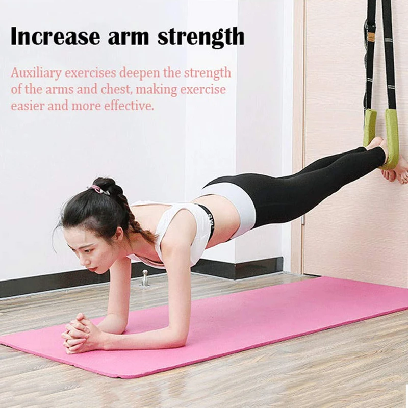 Ленты сопротивления для йоги двойные уплотненные ленты Аксессуары ремня двери