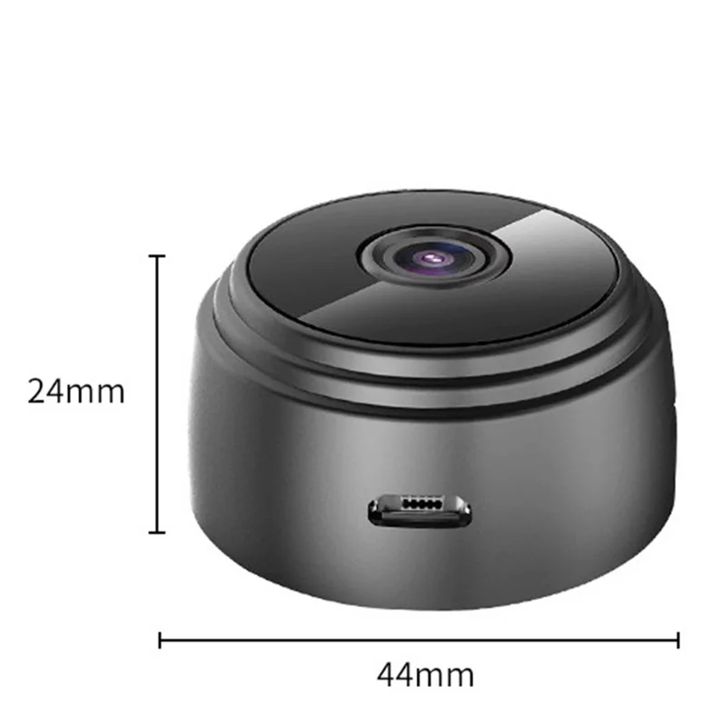 

Wireless Wifi Webcam Action Camera HD 1080p Infrared Night Vision Security Motion Detection Small Camera A9