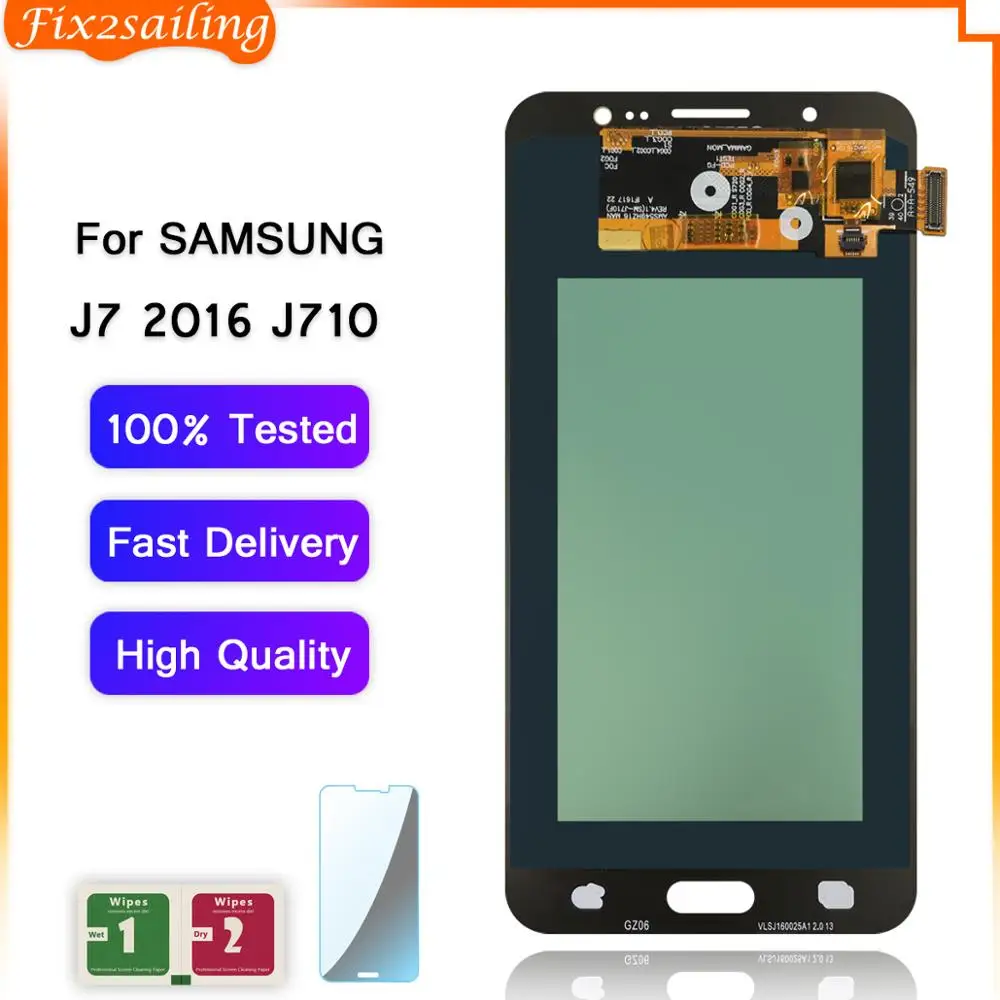 FIX2SAILING 100% протестированный рабочий AMOLED ЖК-дисплей сенсорный экран в сборе для