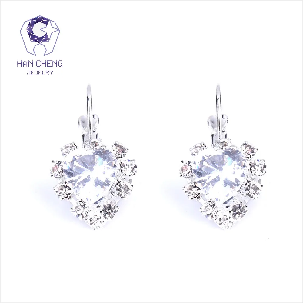 Новые модные роскошные романтичные серьги Стразы кружевные серьги-гвоздики с