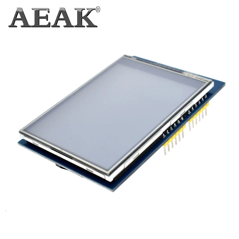 Сенсорный ЖК экран AEAK для Arduino UNO 2 8 В 3 мА с резистивной сенсорной