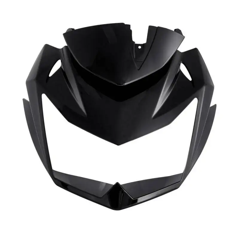 Мотоцикл Окрашенный черный верхний передний обтекатель клобук нос для Kawasaki Z750 2007