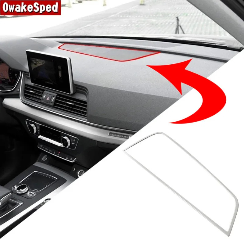 

Декоративная рамка динамика из нержавеющей стали для приборной панели Audi Q5 FY 2018-2020 LHD Автомобильный Стайлинг интерьера