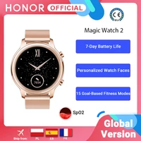 global version honor magic watch 2 watch magic 2 smart watch women 42mm blood oxygen phone call heart rate track for android ios