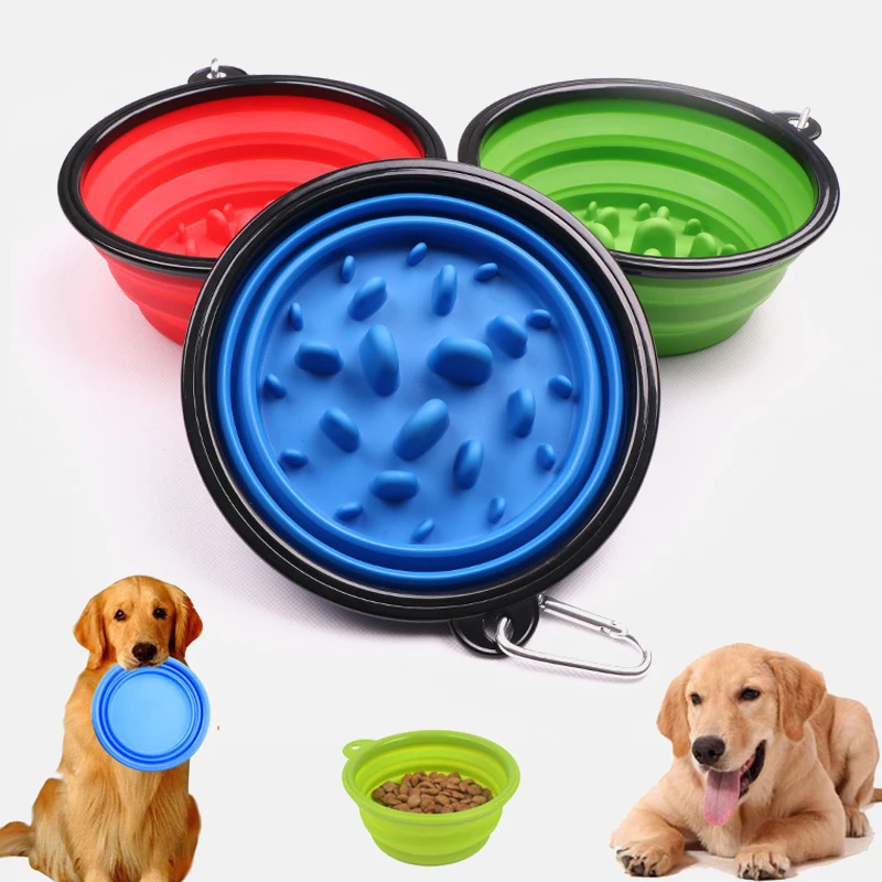 Портативная медленная Складная деталь для домашних животных прочная