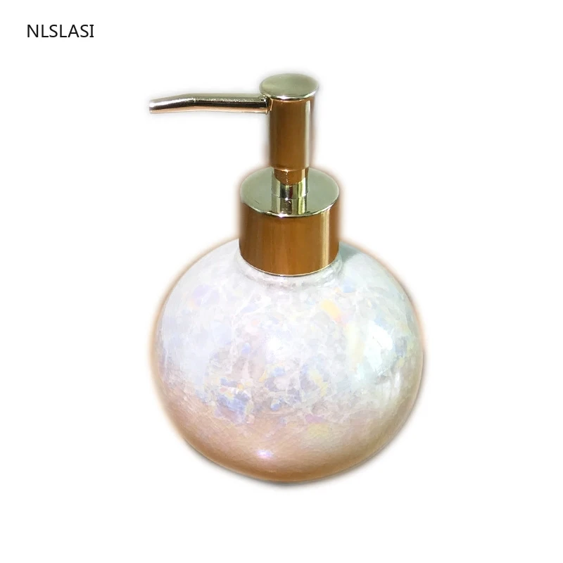 

Ceramics Lotion Bottle Essence Gel bottle Liquid Soap Dispenser Kitchen hand sanitizer Storage shampoo bottle Bathroom Accessory