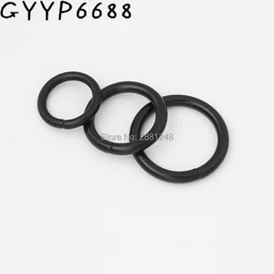 10-30 шт. темно-черные открытые уплотнительные кольца 20 мм 26 мм 31 мм для ремешков, кольца для сумок, ручек и штанов, металлические соединительные кольца ручной работы