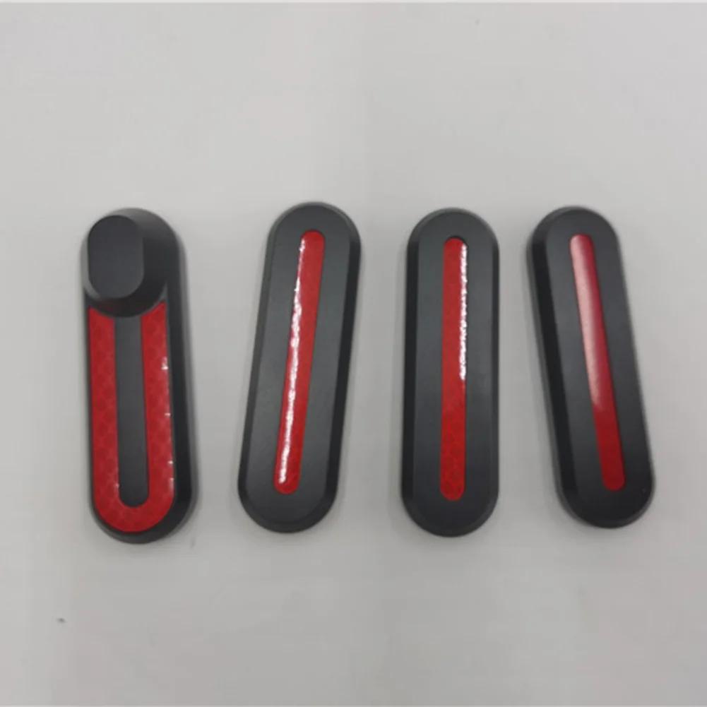 

4 Pcs Reflective Sticker Night Riding Replacement Parts Hubs Cap Decorative Cover For Xiaomi M365/Pro Electric Scooter