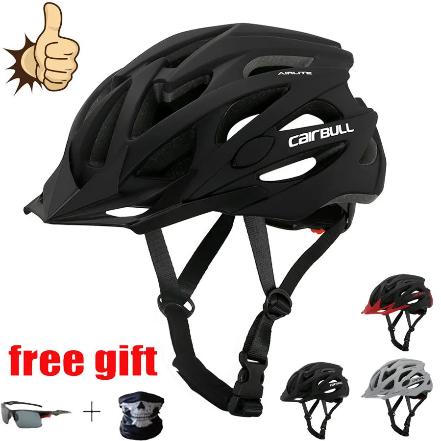 

CAIRBULL EPS+PC Bicycle Cycling Helmet Integrally-mold TRAIL XC Cycling Bike Helmet Cycling Safely Cap Cascos Bicicleta