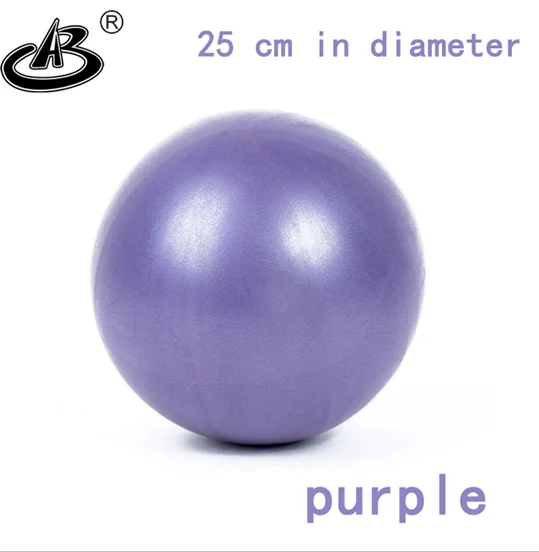 25cm 25 см ПВХ мини-мяч для йоги физический фитнес-мяч для фитнеса для прибора мяч для тренировки баланса домашний тренажер стручки для пилатеса кроссфита - Цвет: 25cm
