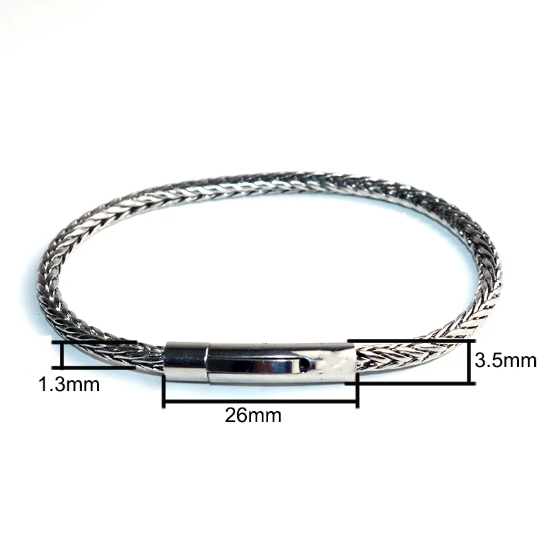 Гламурный Круглый браслет-цепочка для мужчин Pulseira ювелирные изделия подарок браслет серебряный Модный панк пара Будда браслет женский BB106