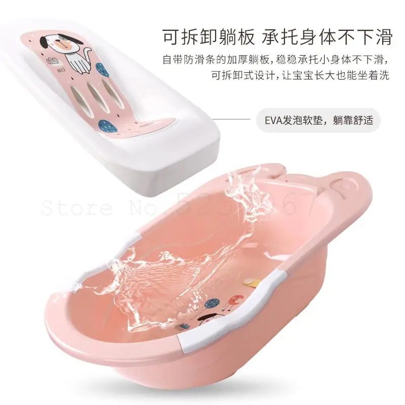 Baby Tub Large Thick Can Sit Lie Children Bath Barrel Newborn Supplies | Дом и сад