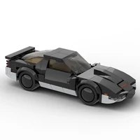 moc city mechanical classic car knights kitt model toys building blocks bricks classical racing vehicle for kids gifts 203pcs