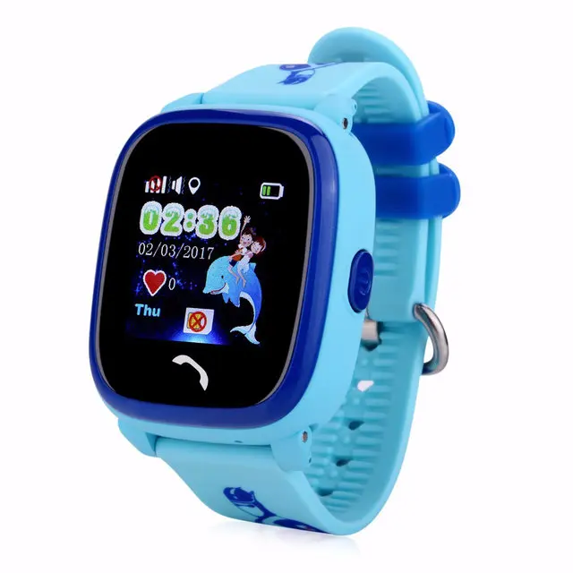 Водонепроницаемые детские умные GPS часы Smart Watch GW400S (Голубой)|Смарт-часы| |