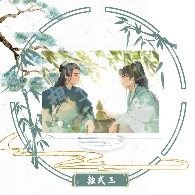 

WORD OF HONOR Shan He Ling Cosplay Tian Ya Ke Wen Kexing Cartoon Acrylic Stand Figure Model Plate Gifts Gifts For Girls CS596