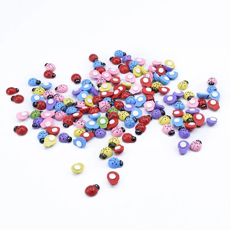 20/50 шт. наклейки на холодильник с божьей коровкой свадебное украшение для дома